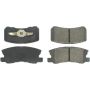 CENTRIC PARTS 300.08680 Centric Premium Semi-Metallic Brake Pads with Shims and Hardware