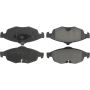 CENTRIC PARTS 300.08690 Centric Premium Semi-Metallic Brake Pads with Shims and Hardware