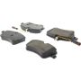 CENTRIC PARTS 300.08721 Centric Premium Semi-Metallic Brake Pads with Shims and Hardware