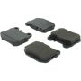 CENTRIC PARTS 300.08740 Centric Premium Semi-Metallic Brake Pads with Shims and Hardware