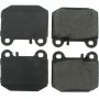 CENTRIC PARTS 300.08740 Centric Premium Semi-Metallic Brake Pads with Shims and Hardware