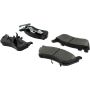 CENTRIC PARTS 300.08750 Centric Premium Semi-Metallic Brake Pads with Shims and Hardware