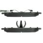 CENTRIC PARTS 300.08750 Centric Premium Semi-Metallic Brake Pads with Shims and Hardware