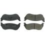 CENTRIC PARTS 300.08810 Centric Premium Semi-Metallic Brake Pads with Shims and Hardware