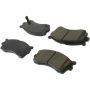 CENTRIC PARTS 300.08890 Centric Premium Semi-Metallic Brake Pads with Shims and Hardware
