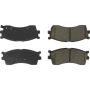 CENTRIC PARTS 300.08890 Centric Premium Semi-Metallic Brake Pads with Shims and Hardware