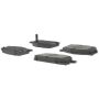CENTRIC PARTS 300.08910 Centric Premium Semi-Metallic Brake Pads with Shims and Hardware