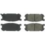CENTRIC PARTS 300.08910 Centric Premium Semi-Metallic Brake Pads with Shims and Hardware