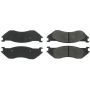 CENTRIC PARTS 300.08970 Centric Premium Semi-Metallic Brake Pads with Shims and Hardware