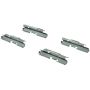 CENTRIC PARTS 300.08980 Centric Premium Semi-Metallic Brake Pads with Shims and Hardware