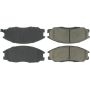 CENTRIC PARTS 300.09030 Centric Premium Semi-Metallic Brake Pads with Shims and Hardware