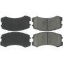 CENTRIC PARTS 300.09040 Centric Premium Semi-Metallic Brake Pads with Shims and Hardware
