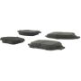 CENTRIC PARTS 300.09060 Centric Premium Semi-Metallic Brake Pads with Shims and Hardware