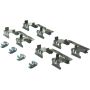 CENTRIC PARTS 300.09062 Centric Premium Semi-Metallic Brake Pads with Shims and Hardware
