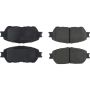 CENTRIC PARTS 300.09062 Centric Premium Semi-Metallic Brake Pads with Shims and Hardware