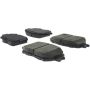 CENTRIC PARTS 300.09080 Centric Premium Semi-Metallic Brake Pads with Shims and Hardware