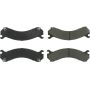 CENTRIC PARTS 300.09090 Centric Premium Semi-Metallic Brake Pads with Shims and Hardware