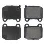 CENTRIC PARTS 300.09110 Centric Premium Semi-Metallic Brake Pads with Shims
