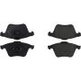 CENTRIC PARTS 300.09154 Centric Premium Semi-Metallic Brake Pads with Shims and Hardware
