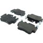 CENTRIC PARTS 300.09170 Centric Premium Semi-Metallic Brake Pads with Shims and Hardware