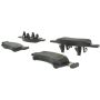 CENTRIC PARTS 300.09340 Centric Premium Semi-Metallic Brake Pads with Shims and Hardware