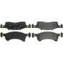CENTRIC PARTS 300.09340 Centric Premium Semi-Metallic Brake Pads with Shims and Hardware