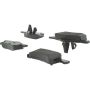 CENTRIC PARTS 300.09350 Centric Premium Semi-Metallic Brake Pads with Shims and Hardware