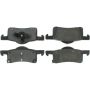 CENTRIC PARTS 300.09350 Centric Premium Semi-Metallic Brake Pads with Shims and Hardware
