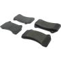 CENTRIC PARTS 300.09380 Centric Premium Semi-Metallic Brake Pads with Shims and Hardware