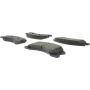 CENTRIC PARTS 300.09450 Centric Premium Semi-Metallic Brake Pads with Shims and Hardware