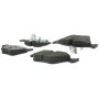 CENTRIC PARTS 300.09460 Centric Premium Semi-Metallic Brake Pads with Shims and Hardware