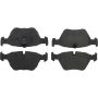 CENTRIC PARTS 300.09470 Centric Premium Semi-Metallic Brake Pads with Shims and Hardware