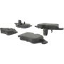 CENTRIC PARTS 300.09500 Centric Premium Semi-Metallic Brake Pads with Shims and Hardware
