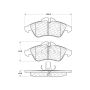 CENTRIC PARTS 300.09500 Centric Premium Semi-Metallic Brake Pads with Shims and Hardware