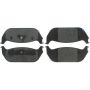 CENTRIC PARTS 300.09520 Centric Premium Semi-Metallic Brake Pads with Shims and Hardware