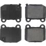 CENTRIC PARTS 300.09610 Centric Premium Semi-Metallic Brake Pads with Shims and Hardware