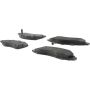 CENTRIC PARTS 300.09620 Centric Premium Semi-Metallic Brake Pads with Shims and Hardware
