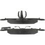 CENTRIC PARTS 300.09630 Centric Premium Semi-Metallic Brake Pads with Shims and Hardware