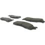 CENTRIC PARTS 300.09650 Centric Premium Semi-Metallic Brake Pads with Shims and Hardware