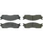CENTRIC PARTS 300.09650 Centric Premium Semi-Metallic Brake Pads with Shims and Hardware