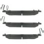 CENTRIC PARTS 300.09690 Centric Premium Semi-Metallic Brake Pads with Shims and Hardware