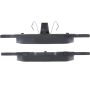 CENTRIC PARTS 300.09700 Centric Premium Semi-Metallic Brake Pads with Shims and Hardware
