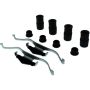 CENTRIC PARTS 300.09722 Centric Premium Semi-Metallic Brake Pads with Shims and Hardware