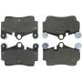 CENTRIC PARTS 300.09780 Centric Premium Semi-Metallic Brake Pads with Shims and Hardware