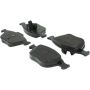 CENTRIC PARTS 300.09790 Centric Premium Semi-Metallic Brake Pads with Shims and Hardware