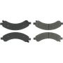 CENTRIC PARTS 300.09890 Centric Premium Semi-Metallic Brake Pads with Shims and Hardware