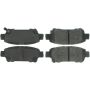 CENTRIC PARTS 300.09950 Centric Premium Semi-Metallic Brake Pads with Shims and Hardware