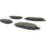 CENTRIC PARTS 300.09970 Centric Premium Semi-Metallic Brake Pads with Shims and Hardware