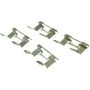 CENTRIC PARTS 300.09970 Centric Premium Semi-Metallic Brake Pads with Shims and Hardware