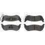 CENTRIC PARTS 300.09980 Centric Premium Semi-Metallic Brake Pads with Shims and Hardware